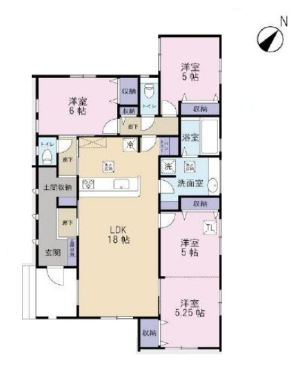 上尾市中妻5丁目　新築一戸建て