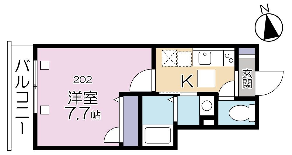 ベレオ赤羽岩淵の間取り