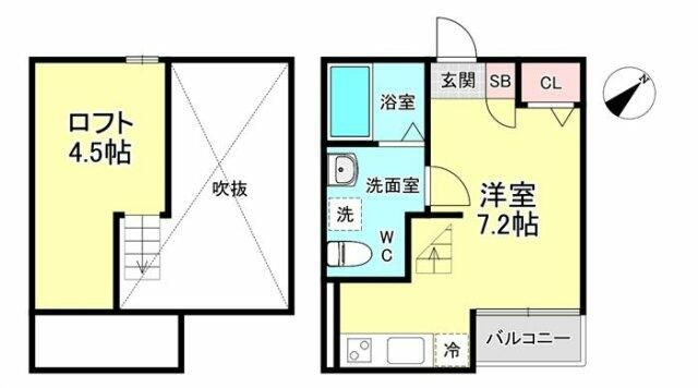 Spring Coastの間取り