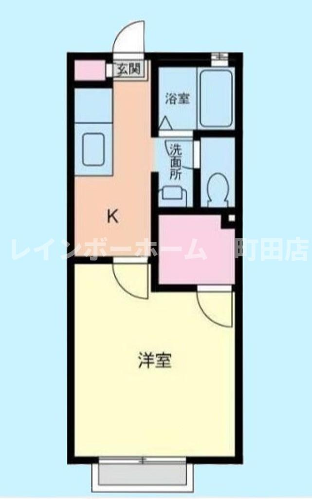 ボナールネオ※初期費用分割あと払いサービス利用可能物件の間取り