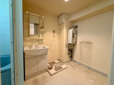 【洗面所】 | ネオコーポ北加賀屋 | 空家につきいつでも内覧可能ですので、お気軽にお問い合わせ下さいませ！