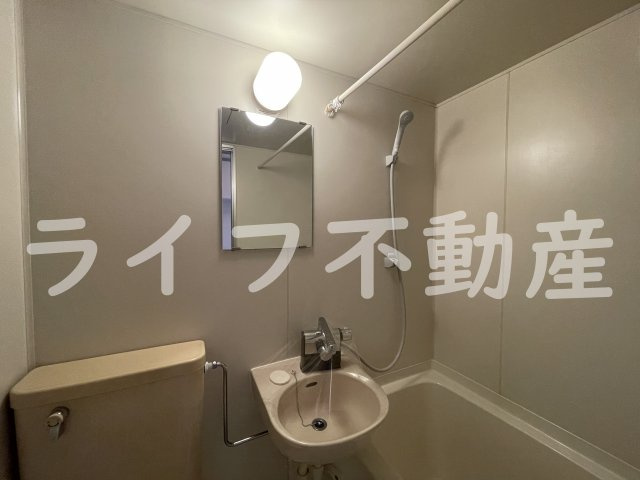花園ルート66の洗面所|スペースが確保できる洗面所です