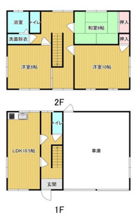 【間取り】 | 山崎小林住宅２