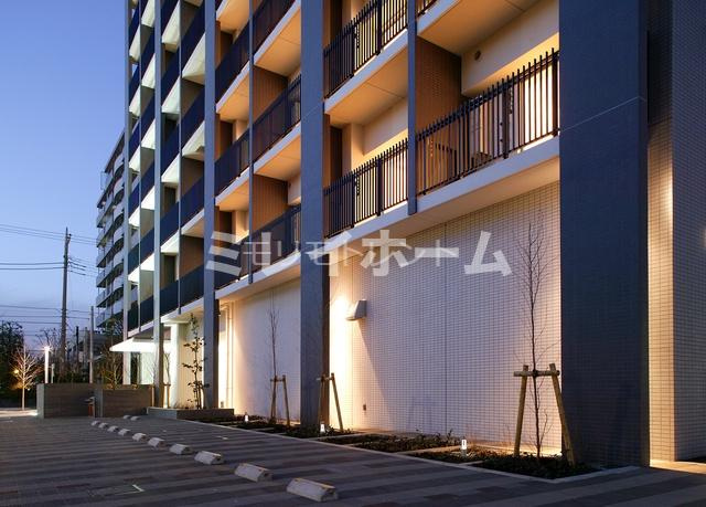 イプセ多摩川緑地の外観パース