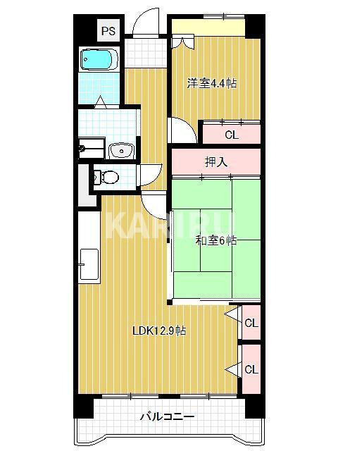 ロイヤル鶴見の間取り