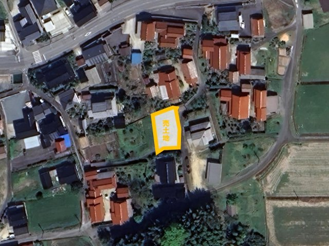 西伯郡南部町寺内　売土地の土地図