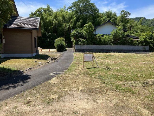 西伯郡南部町寺内　売土地の外観