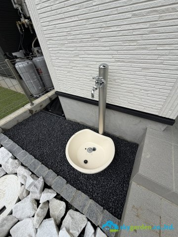平塚市小鍋島2期　新築戸建　全6棟2号棟の庭