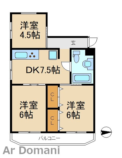 【間取り】