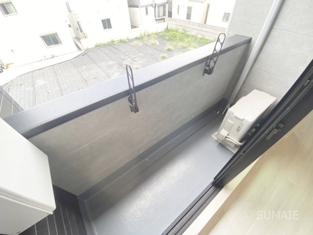 太陽と月の調和 ＬＵＮＡＲＥ元町のバルコニー|バルコニーです！