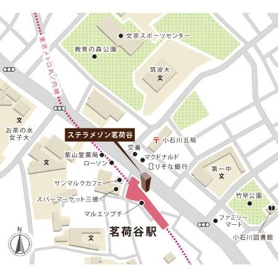 【地図】 | ステラメゾン茗荷谷