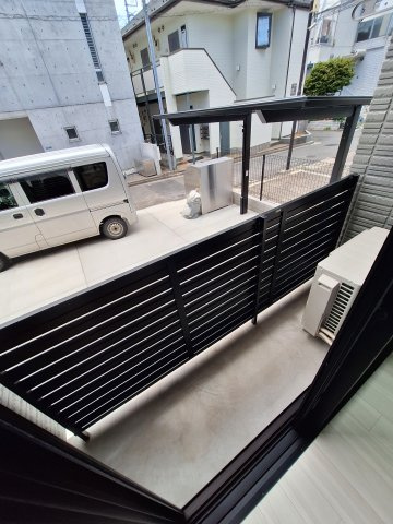 （仮称）上中里１丁目メゾンのバルコニー