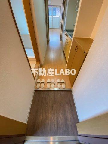 朝陽館の玄関