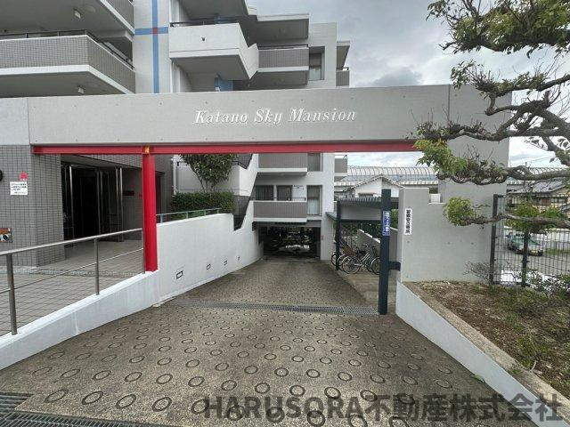日興交野スカイマンションの駐車場