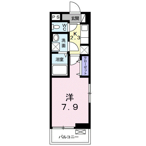 ソリヤ　エスティⅡの間取り