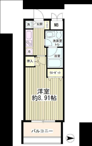 スカイパーク御苑の間取り|スカイパーク御苑