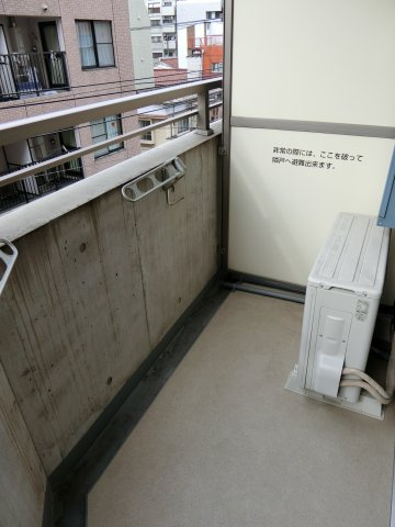 ＨＡＹＭＡＮＹＯＫＯＨＡＭＡのバルコニー