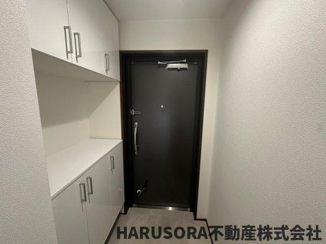 日興交野スカイマンションの玄関
