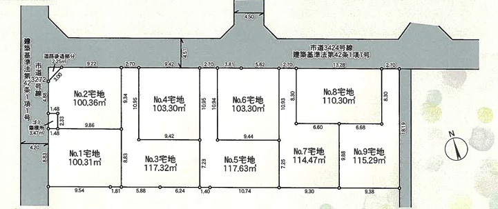 茅ヶ崎市高田4丁目　売地　全９区画