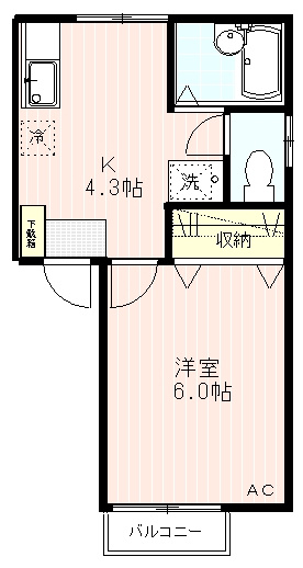 ＢＡＵＨＡＵＳ・Ｆの間取り