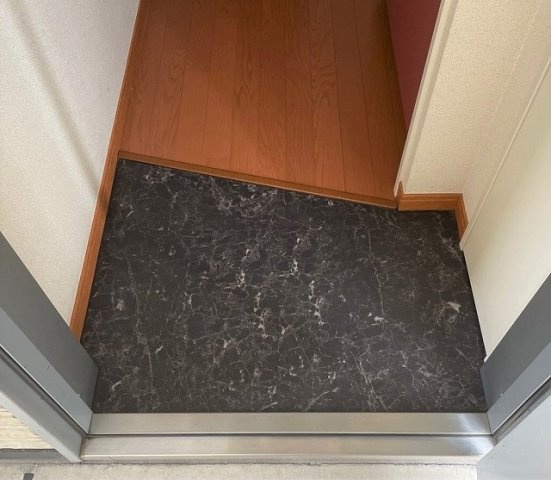 レオパレスオクシムの玄関