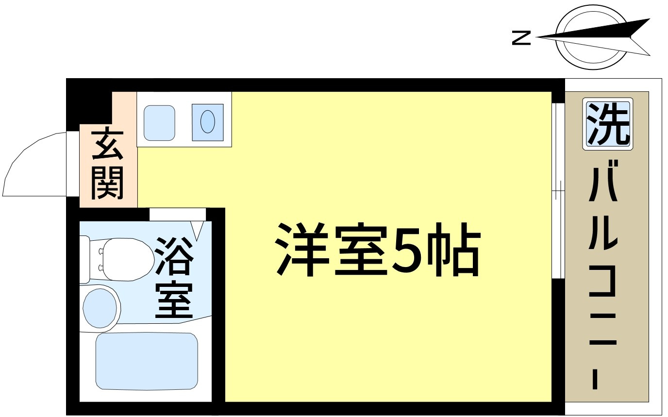 第8スターコーポの間取り