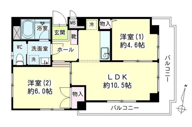 足立区西保木間２丁目の賃貸マンション
