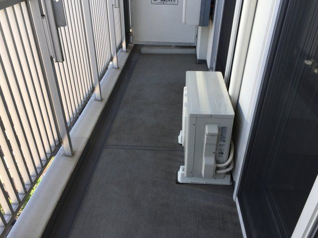 イーストコア曳舟一番館のバルコニー