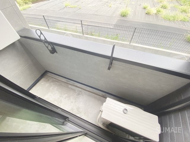 太陽と月の調和 ＬＵＮＡＲＥ元町のバルコニー|バルコニーです！