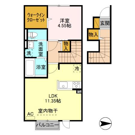 クレストの間取り