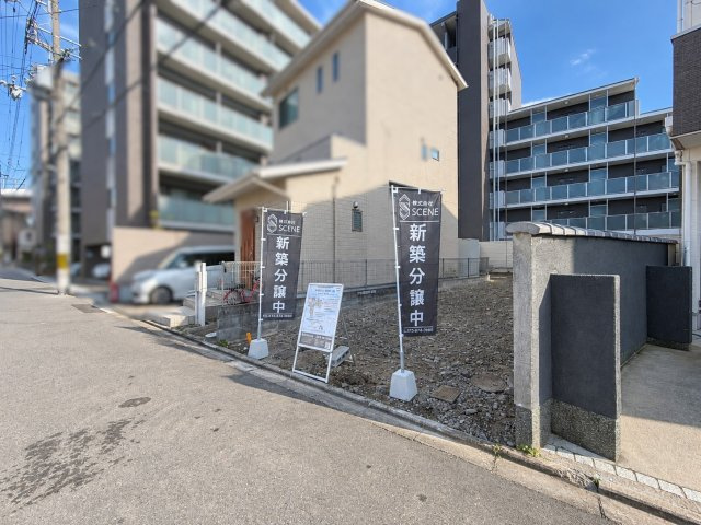 東九条南石田町【条件付】の前面道路含む現地写真