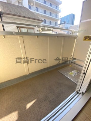 【バルコニー】 | ルーセント森ノ宮　仲介手数料無料