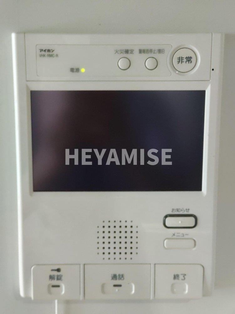 APARTMENTS CODE ISAHAYAのセキュリティ|※室内画像は別号室のもの