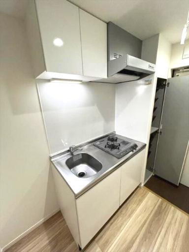 和光市白子２丁目のアパートのキッチン