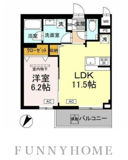 【間取り】 | ロイジェント中目黒
