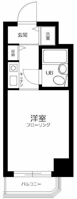 墨田区石原３丁目の賃貸マンションの間取り