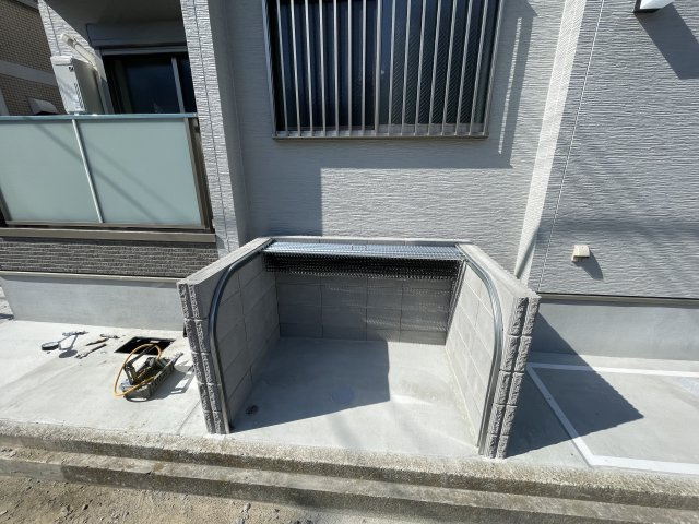 Aquamarine西北のバルコニー