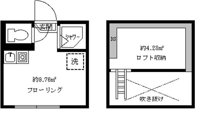 フェリスコットン の間取り|間取りです。