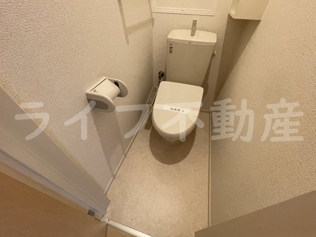 メゾンソレイユのトイレ|トイレもきれいです