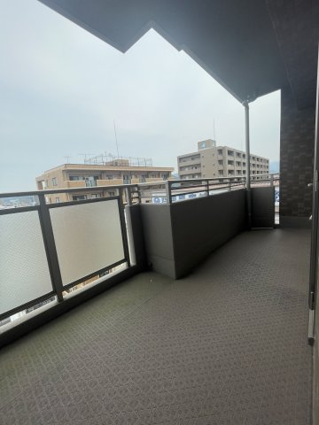 サーパス本町のバルコニー|北側バルコニーです