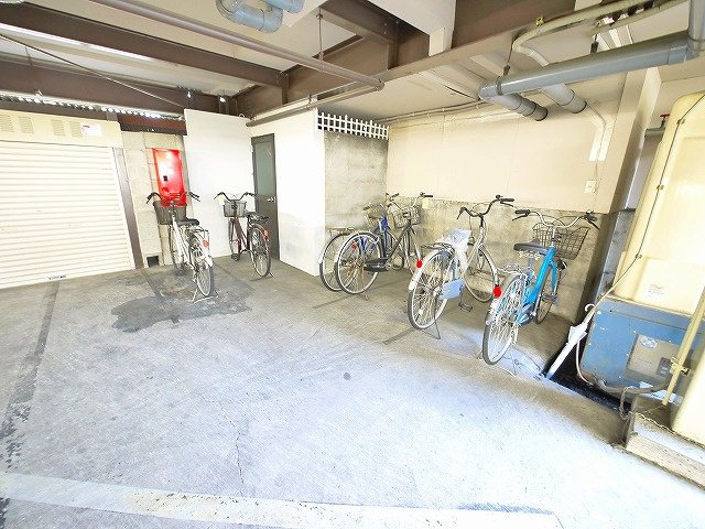 Kハイツのその他共用部分|駐輪場です