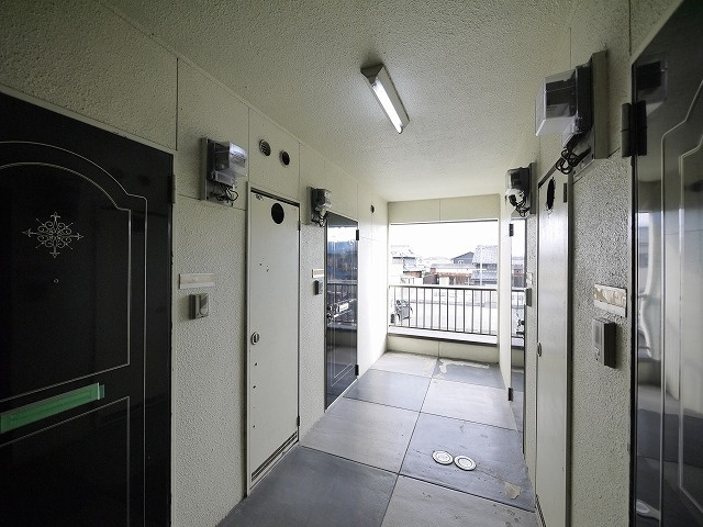 Kハイツのその他共用部分|共用廊下です