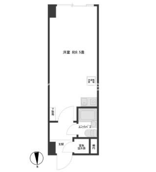 【間取り】 | 日興パレス高田馬場