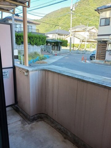 サンフラワーのバルコニー