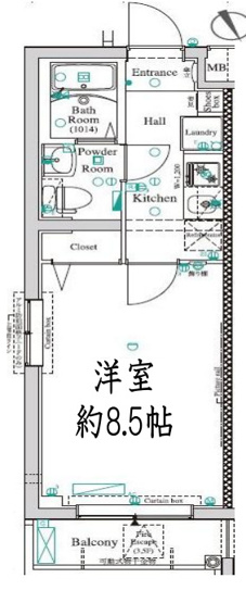 【間取り】 | アンベリール吉祥寺イースト