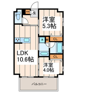 フロントコート両国の間取り