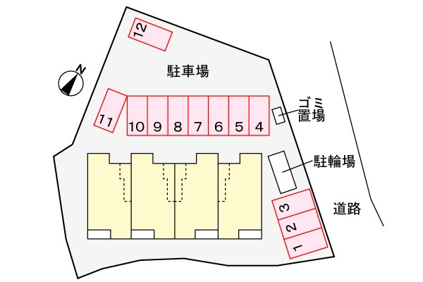 フォルトゥナの区画図