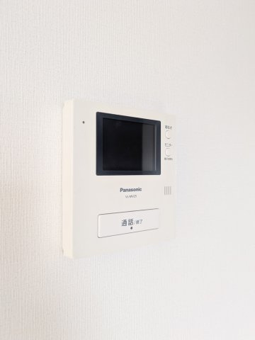 メイプルタウンC棟のセキュリティ|モニター付きインターホン（室内）