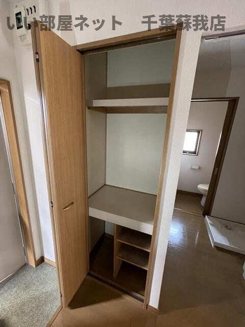 シャテロ蘇我の収納|こまごまとしたものを収納できそうですね