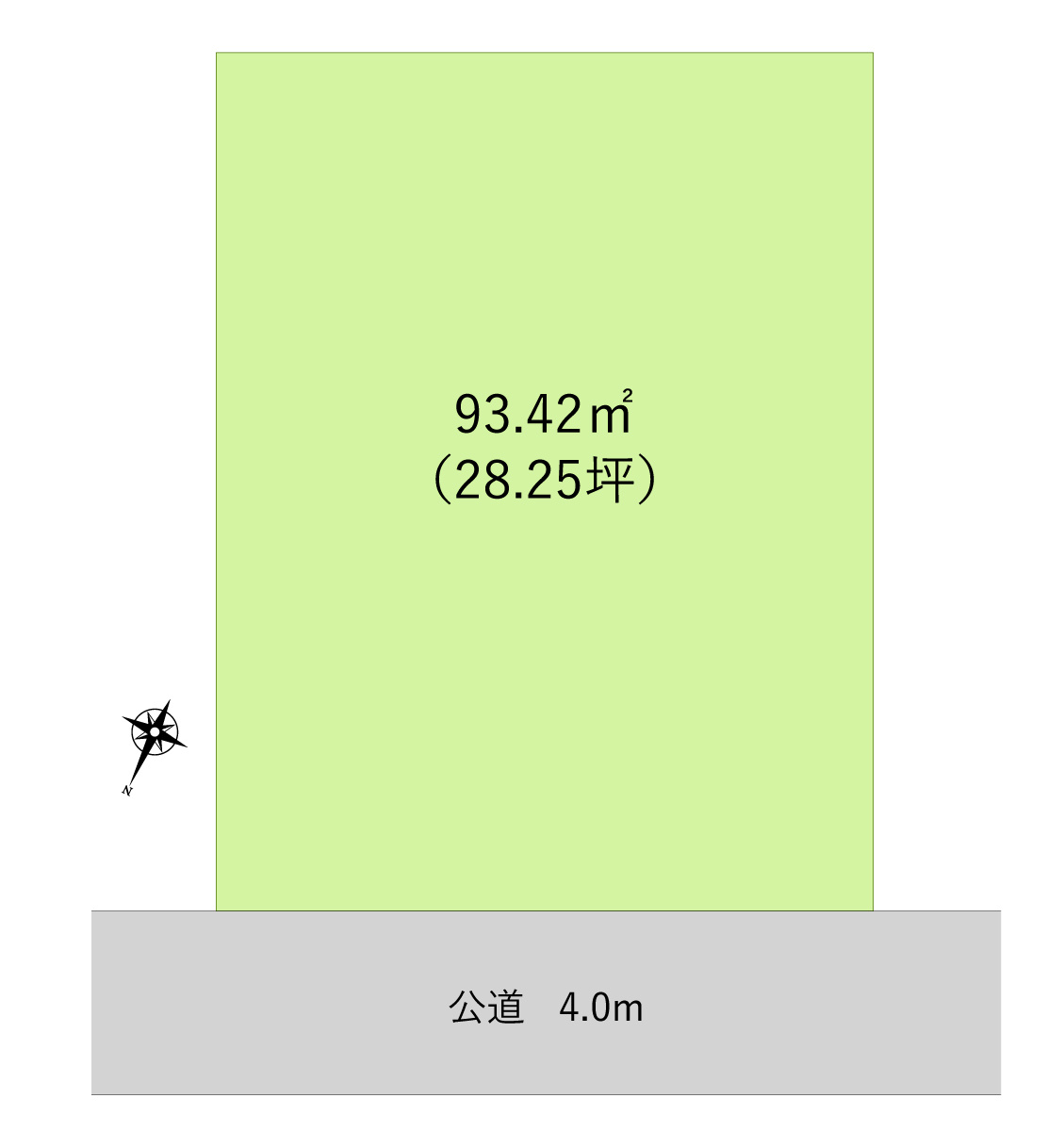 ふじみ野市西１丁目の売地